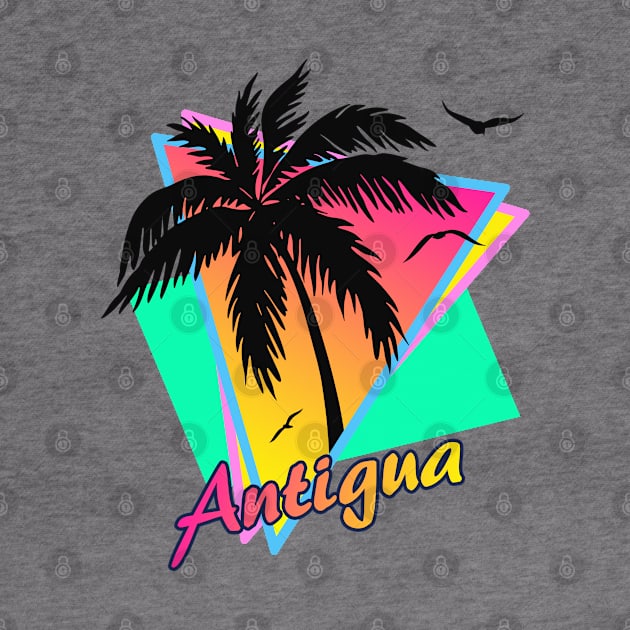 Antigua Cool 80s Sunset by Nerd_art